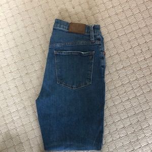 Madewell The High Rise Slim Crop Boyjean